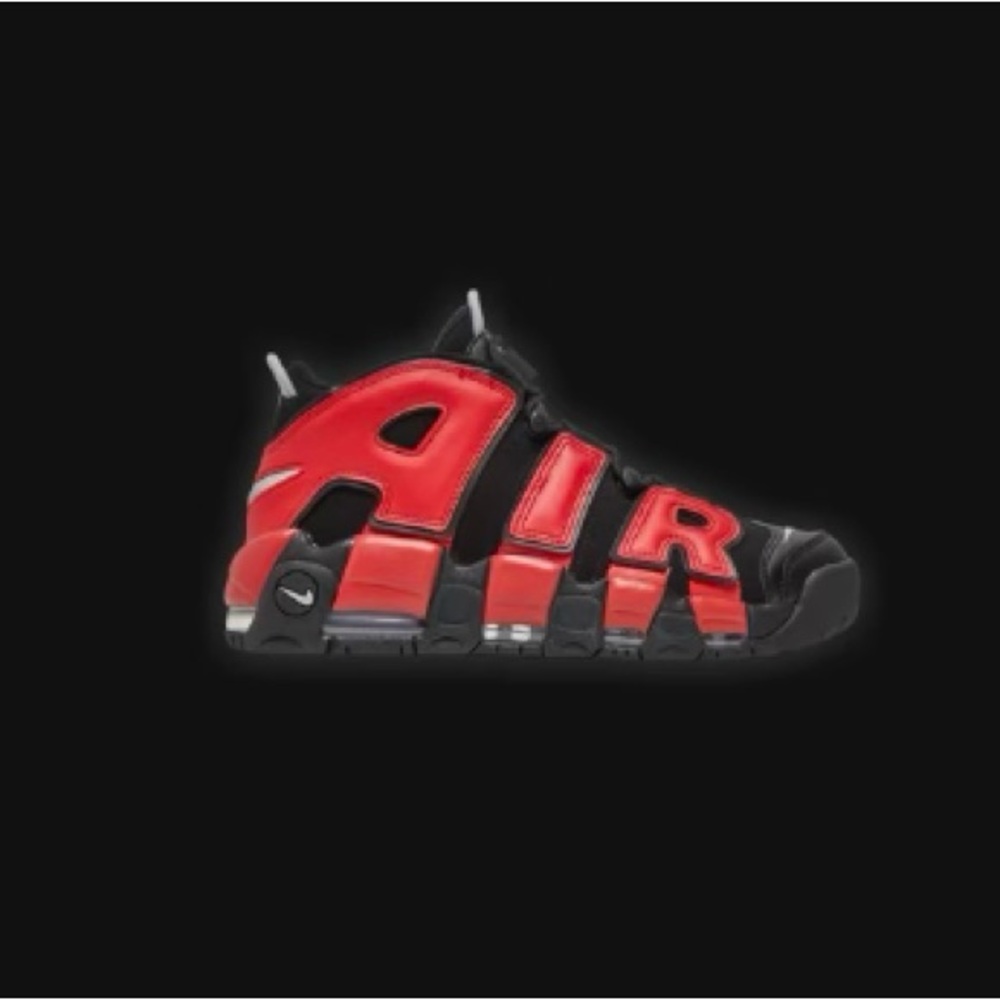 Nike Black and Red Air Sneakers NIB